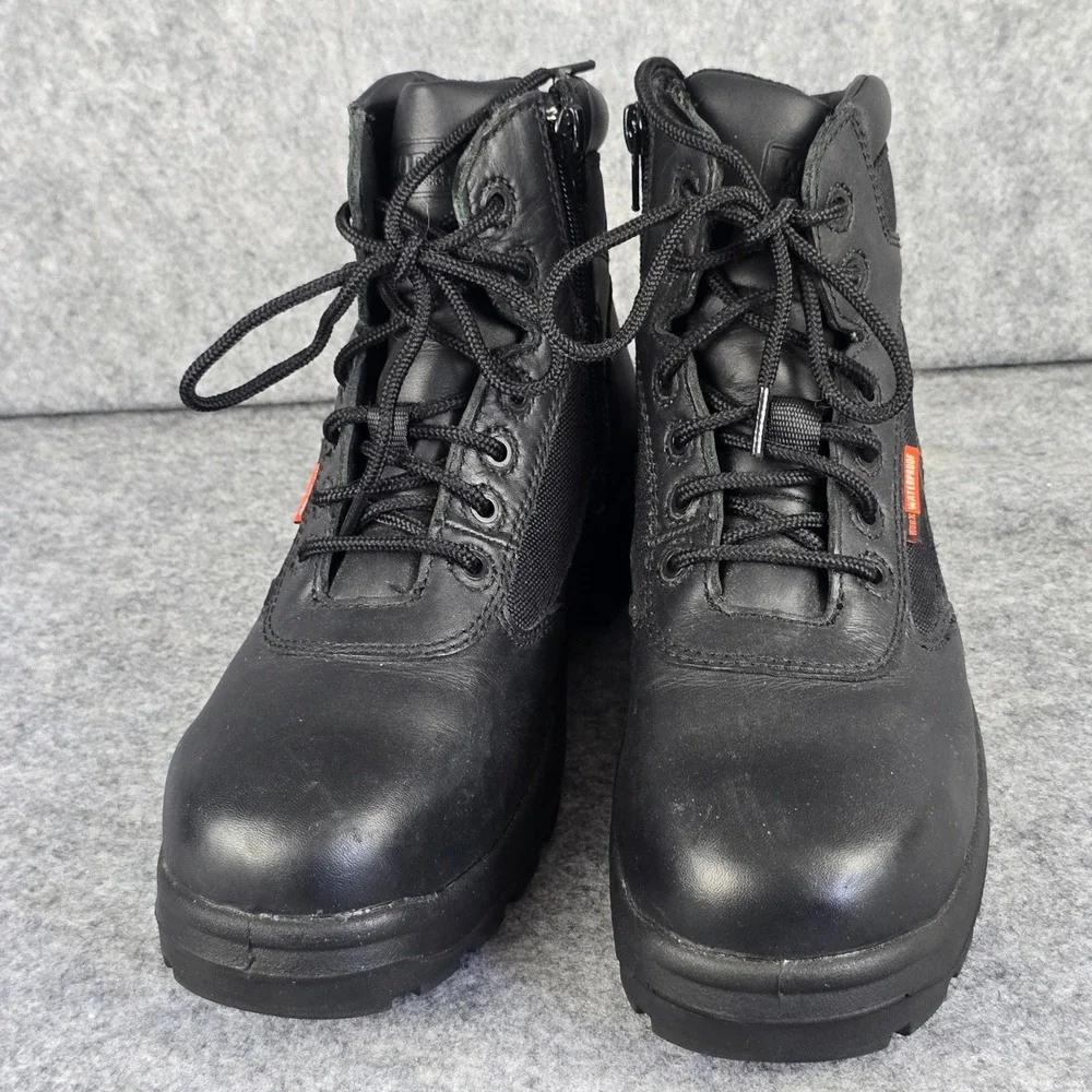 Worx Red Wing 5611 Mens 9WW Black Waterproof Side Zip Composite Toe Work Boots